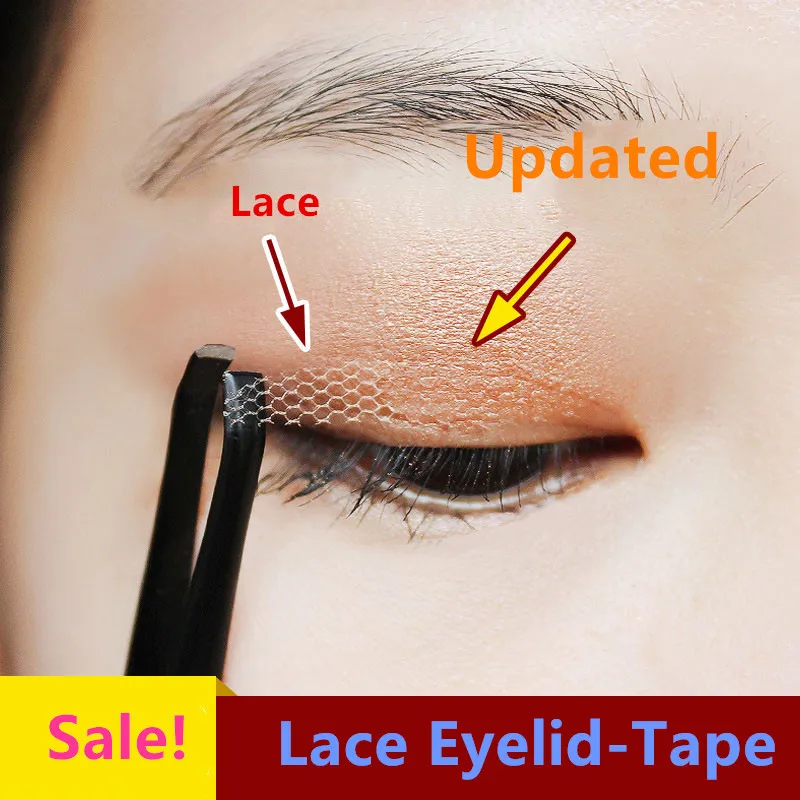 Makeup Tools eyelid size eyliner sticker fenty beige Invisible Transparent Self Adhesive Double Eye Tape Ladies Eye Slim/Wide