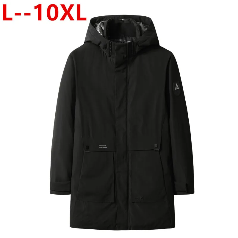 10XL 8XL 6XL большой плюс 2020 горячая Распродажа зимняя теплая ветрозащитная Мужская
