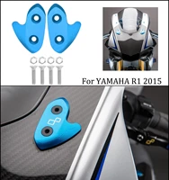 mtkracing rear view mirror chassis decorative mirror code for yamaha r 1 r1 2015 base mirror decorative block