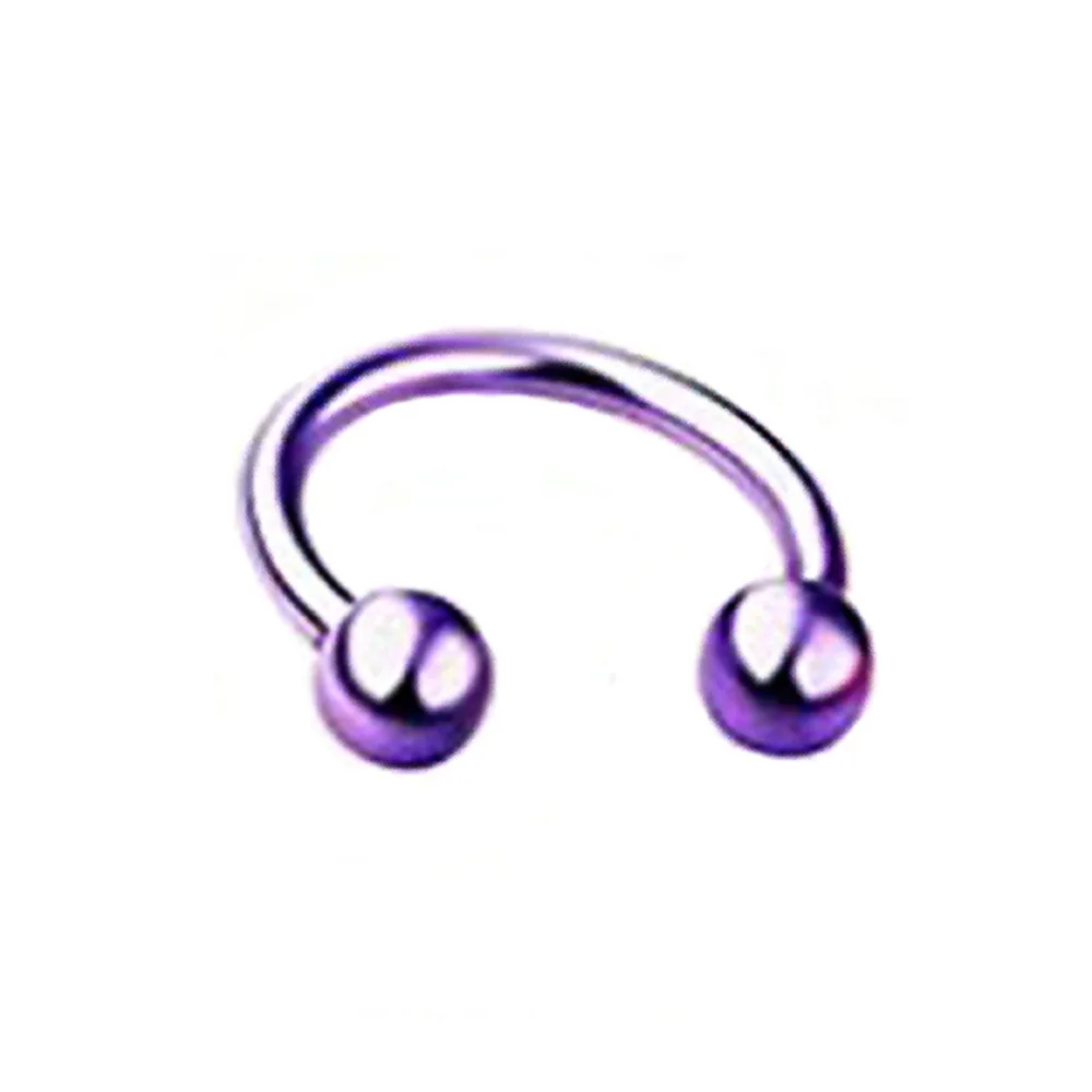 

1piece Fashion stainless steel Horseshoe Fake Nose Ring C Clip BCR Septum Lip Piercing Falso Nose Rings Hoop For Women Men