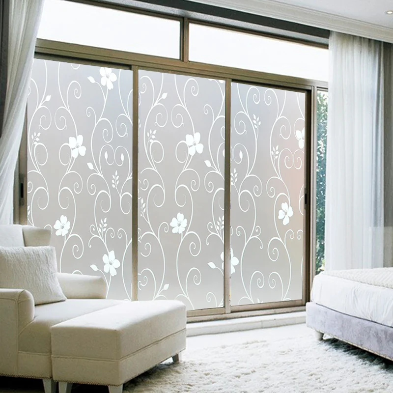 

Self Adhesive Film for Protect Window Privacy,Decorative Vinyl Heat Control Window Stickers,Anti Uv Light Blocking Window Decals