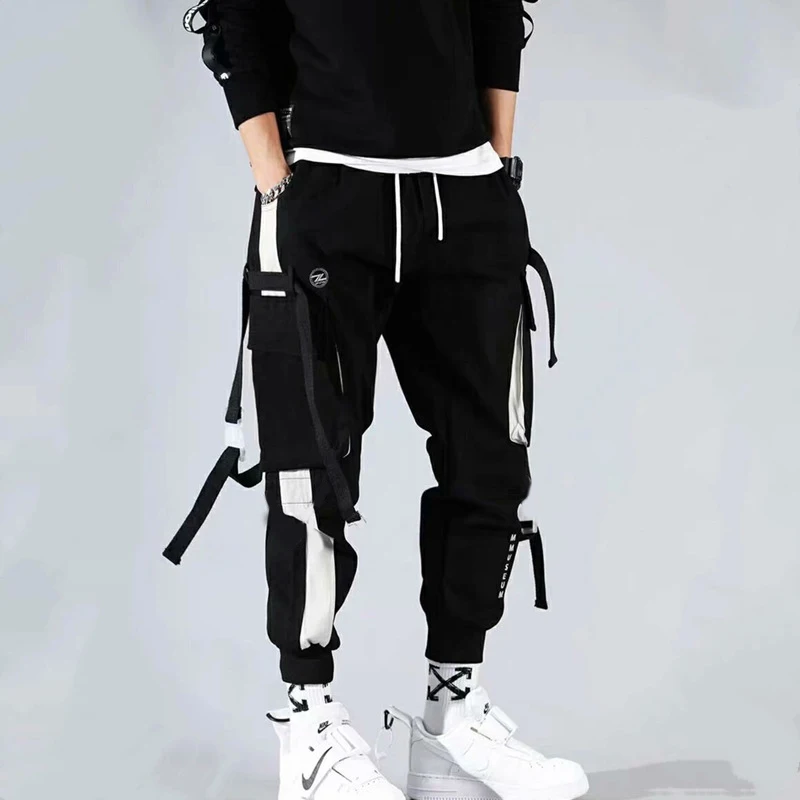 Новинка 2022 трендовые мужские брюки для уличного танца модные комбинезоны с