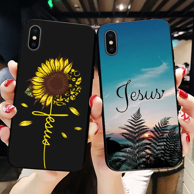 Мягкий силиконовый чехол для телефона Christian Jesus feminina iphone 12 mini 11 pro Max 7 8 6s plus 6 x xs xr 5s se