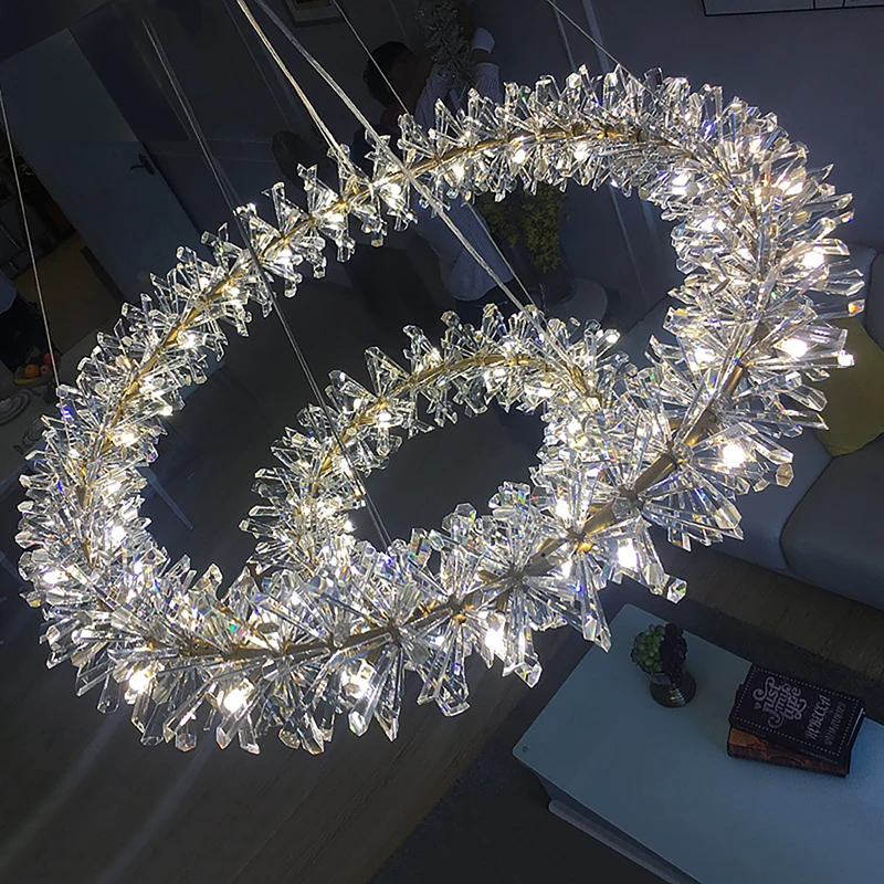 2021 Crystal Chandelier for Home Decoration G4 220V/110V Winfordo Lighting|Люстры| |