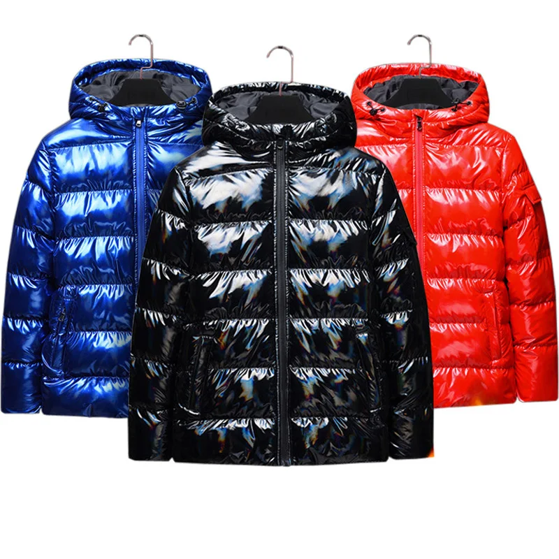 Детские зимние куртки для мальчиков повседневные парки мальчиков-подростков