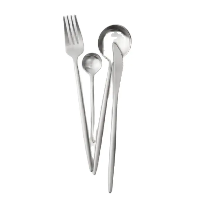 

Original Set of Cutlery, Spoon, Fork, Knife, Teaspoon High-quality Stainless Steel, One-piece Molding Dinnerware Cutlery