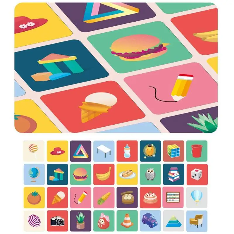 

Colorful Children Early Education Visual Training Boards Preschool Cards Cognitive Cognition For Baby Ability M2K6