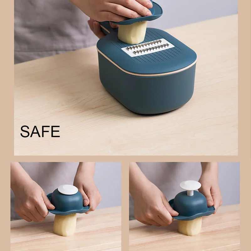 Мандолин ручная овощная овощерезка многофункциональная салатная измельчитель