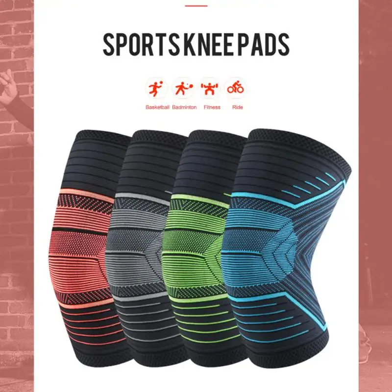 

1PCS Knee Pad Leg Cover Professional Cycling Basketball Fitness Running Breathable Quick Drying Protector Sport Protective Gear