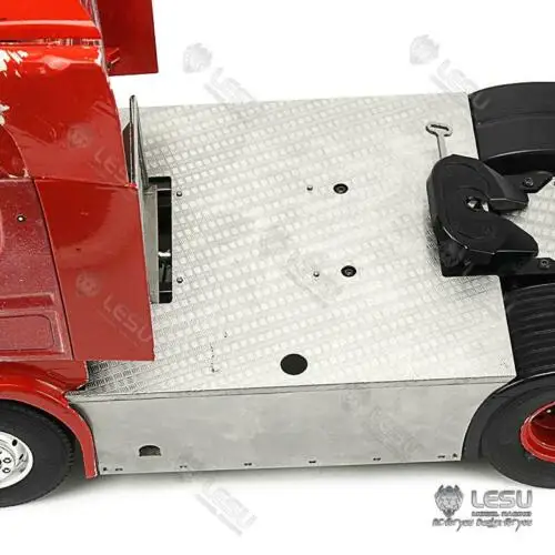 

US Stock LESU 1/14 RC Metal Side Skirt Plate DIY TMY Sca R470 R620 Tractor Truck TH16488-SMT3