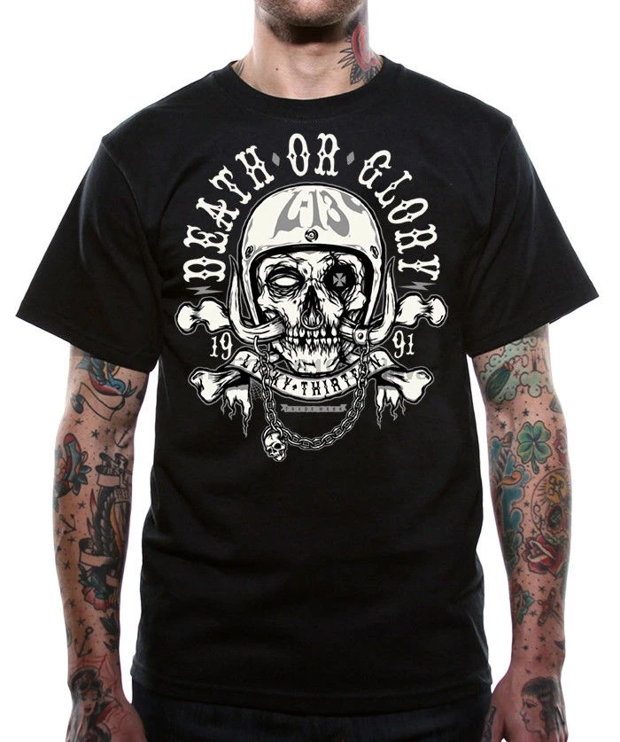 

2020 Summer Hot Sale Brand Cotton Shirt Summer Style Cool Shirts Men Motor Pig Motorcycle Hot Rod Tattoo S-3XL Tee Shirt