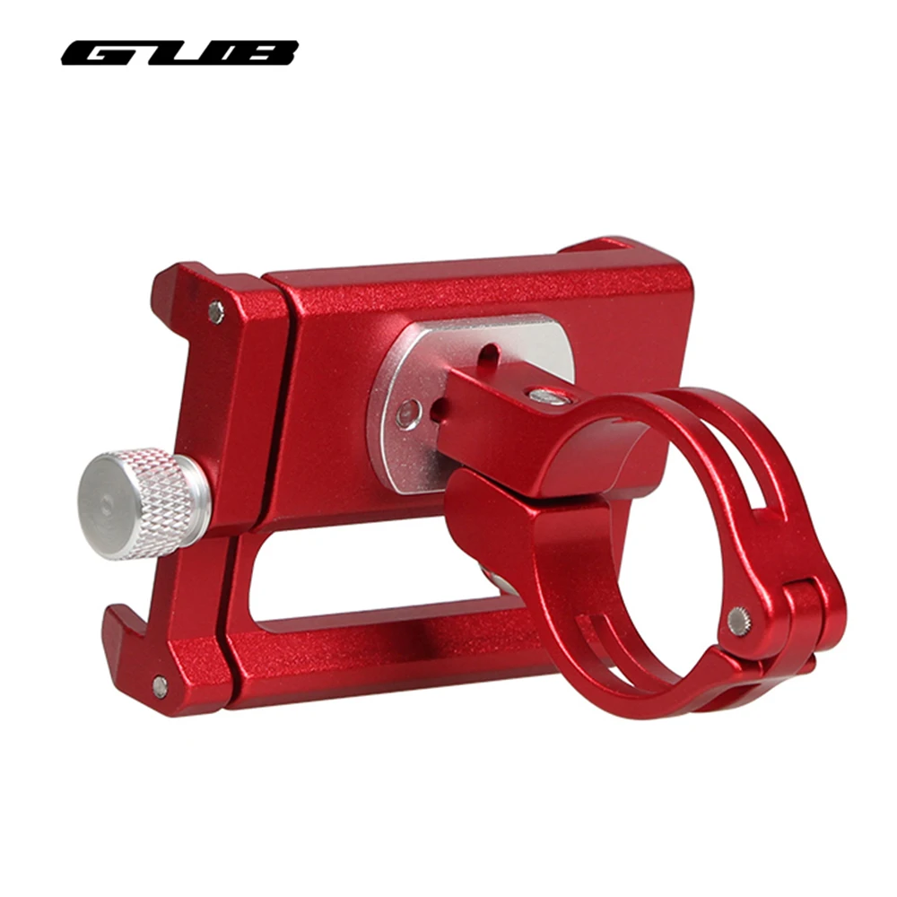 gub bicycle phone holder aluminum alloy quick lock anti shake anti loosening electric scooter motorcycle universal smartphone free global shipping