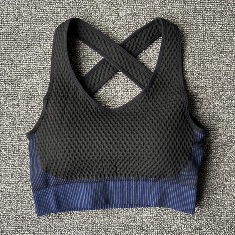 Women Fitness Sport Yoga Top Seamless Women Yoga Set Underwear Yoga Clothing Vest Sport Gym Suits Wear Running Clothes