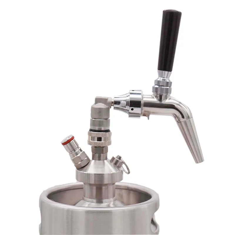 Герметичный кран из нержавеющей стали с шаровым замком быстроразъемный домашний