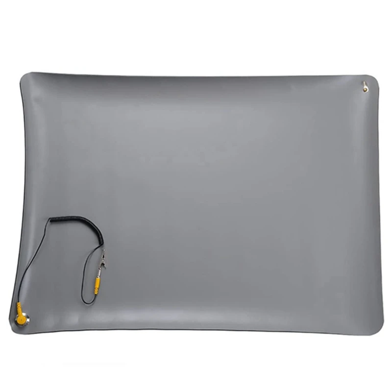 구매 뜨거운 TTKK 2Set 700X500x2mm 정전기 방지 매트 + 접지 와이어 + Esd 손목, 휴대 전화 컴퓨터 전자 수리 작업 매트에 사용 저렴한 뜨거운 TTKK 2Set 700X500x2mm 정전기 방지 매트 + 접지 와이어 + Esd 손목, 휴대 전화 컴퓨터 전자 수리 작업 매트에 사용