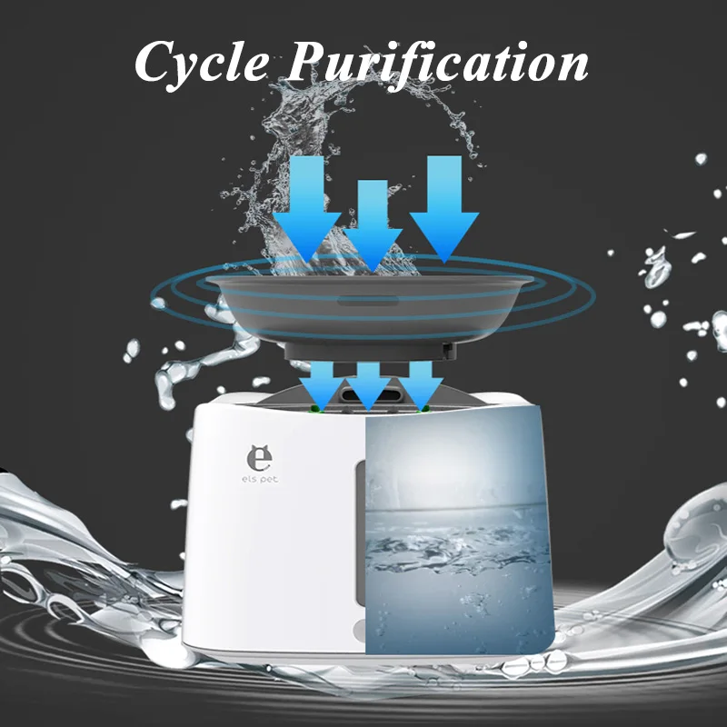 Автоматический дозатор воды для домашних животных 1 5 л USB|Кормление собаки| |