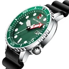 Бен Невис Мужские часы Модные Аналоговые кварцевые часы с датой армейские часы Водонепроницаемый Силиконовый каучуковый ремешок наручные часы для мужчин