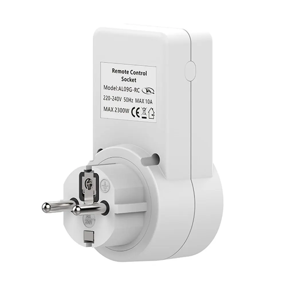 Универсальная розетка питания Mini Smart EU RF 433 МГц беспроводной пульт дистанционного