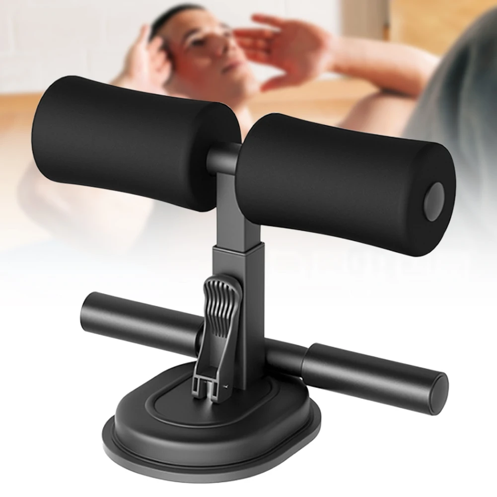 

Sit Up Bar Portable Paded Self-Suction Sit-up Floor Bar Muscle Training Body Stretching Equipment for Indoor Work EDF88