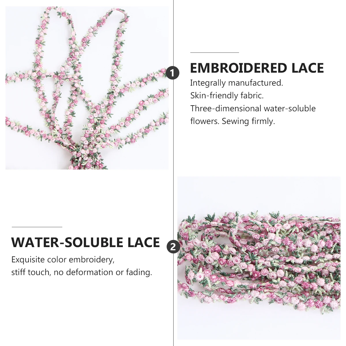 Роза кружевная отделка 4 5 м шитье Вышивка Ткань своими руками лента Цветочная