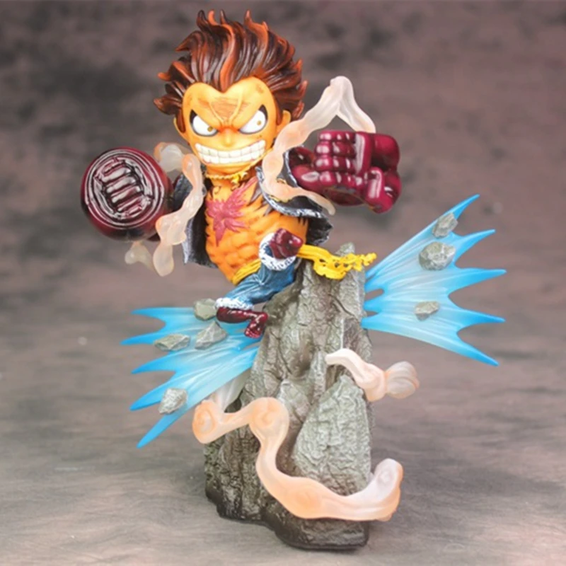 Аниме One Piece Monkey D Luffy GEAR 4 KONG GUN GK статуя ПВХ экшн фигурка Коллекционная модель