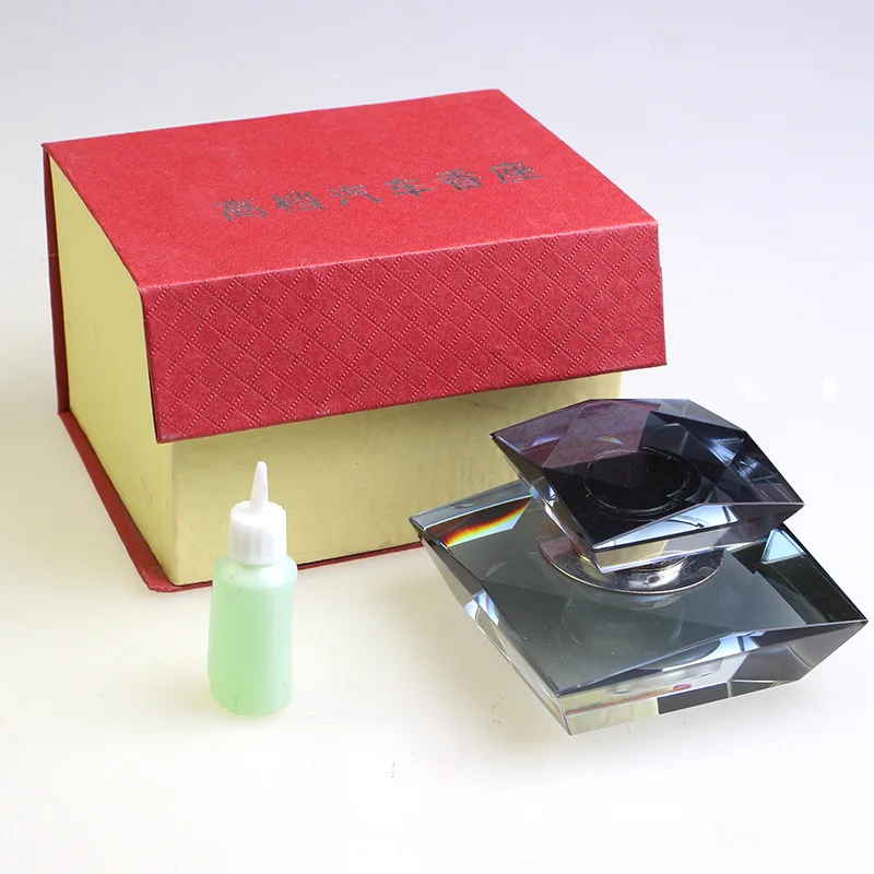 Большой автомобильный призматический Хрустальный парфюм сиденье Автомобильная