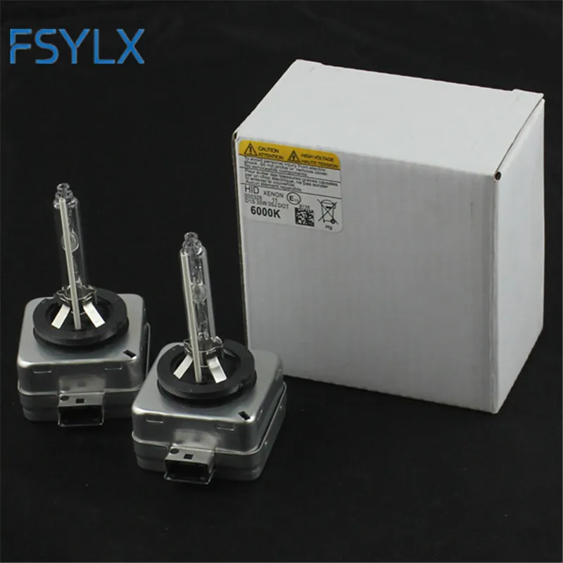 

FSYLX 35W D1 D1S D1C HID ксеноновая лампа, автомобильная фара, оригинальная D1S, замена 4300k 6000k 8000k 10000K, Автомобильная ксеноновая лампа для Audi