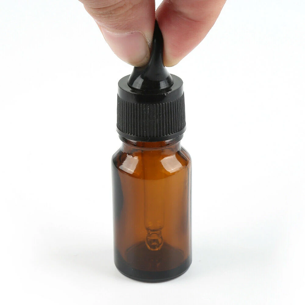 50ml / 100ml Empty Dropper Bottle Amber Essential Oil Glass Aromatherapy Liquid Drop Massage Pipette Bottles Refillable | Красота и
