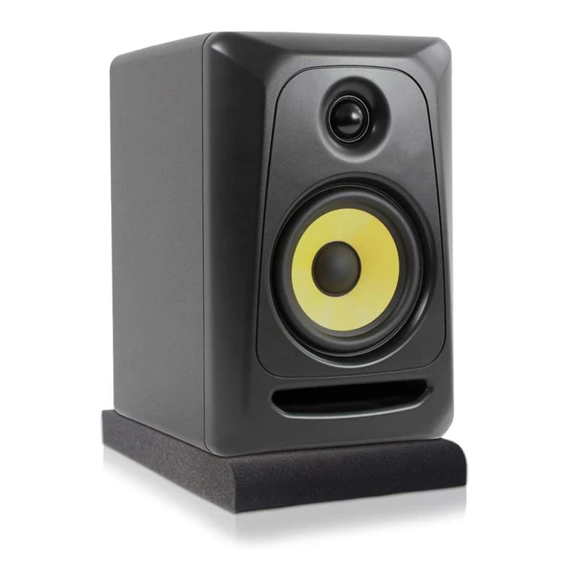 

1 Set Soundproof Pad Studio Monitor Isolation Pad High Density Studio Monitor Isolation Pad for 5 Inch Speaker
