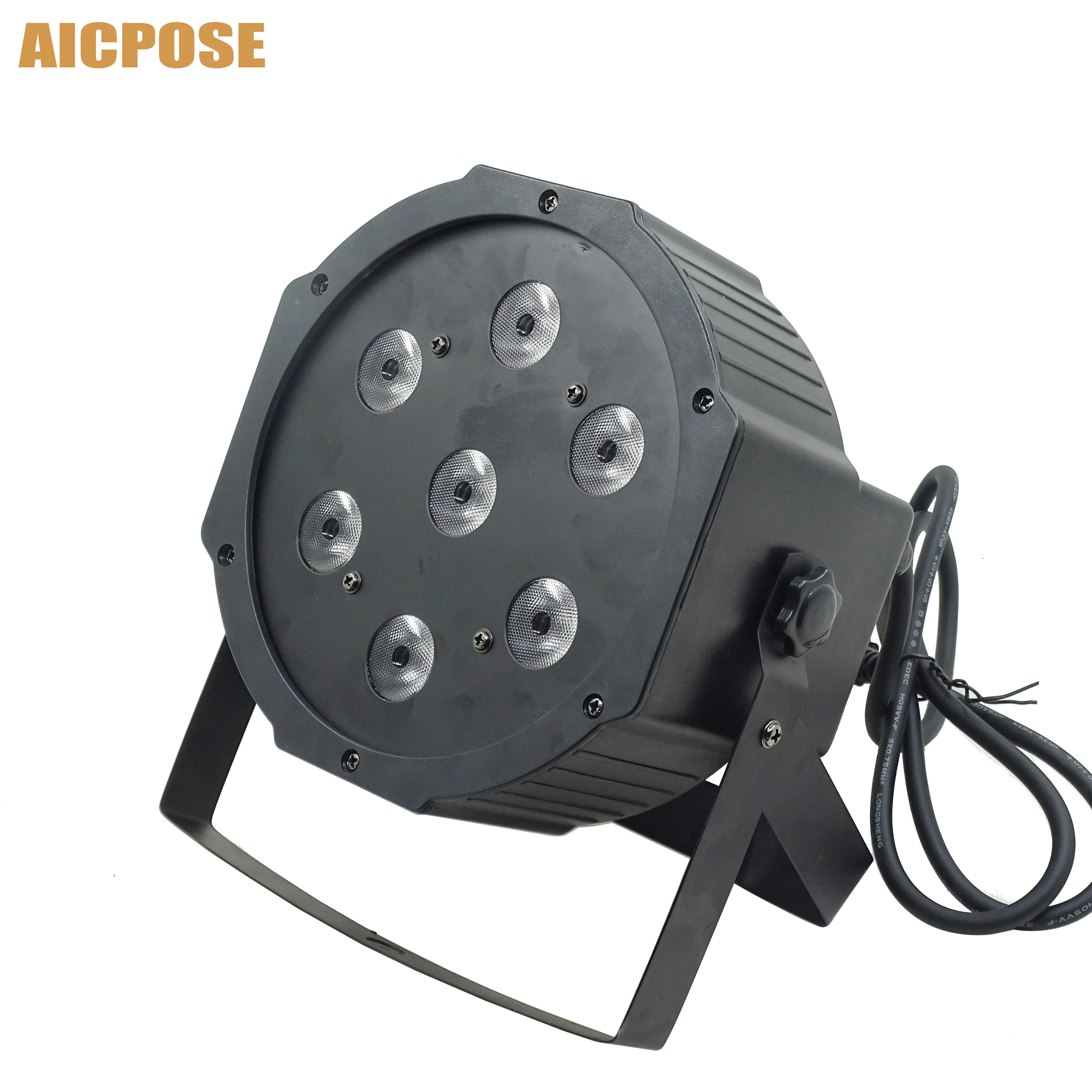 7x10 Вт светодиодные лампы Par RGBW 4 в 1 7*10 Светодиодная лампа пятна DMX512 Освещение для