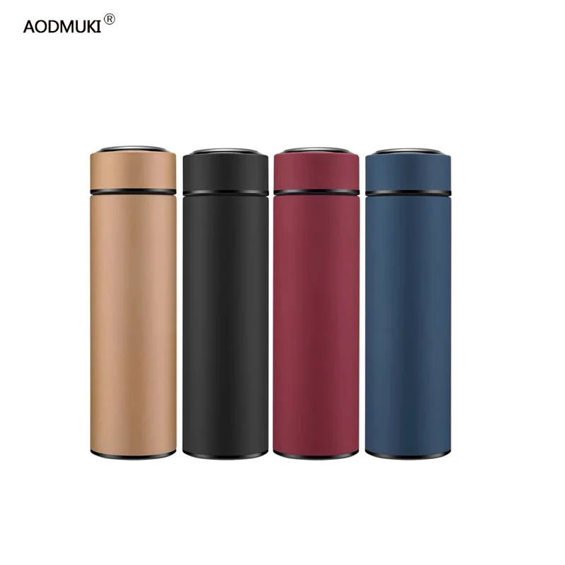 

450ML Hot Water Thermos Tea Vacuum Flask with Filter Stainless Steel 304 Sport Thermal Cup Coffee Mug Tea Bottle for Winter