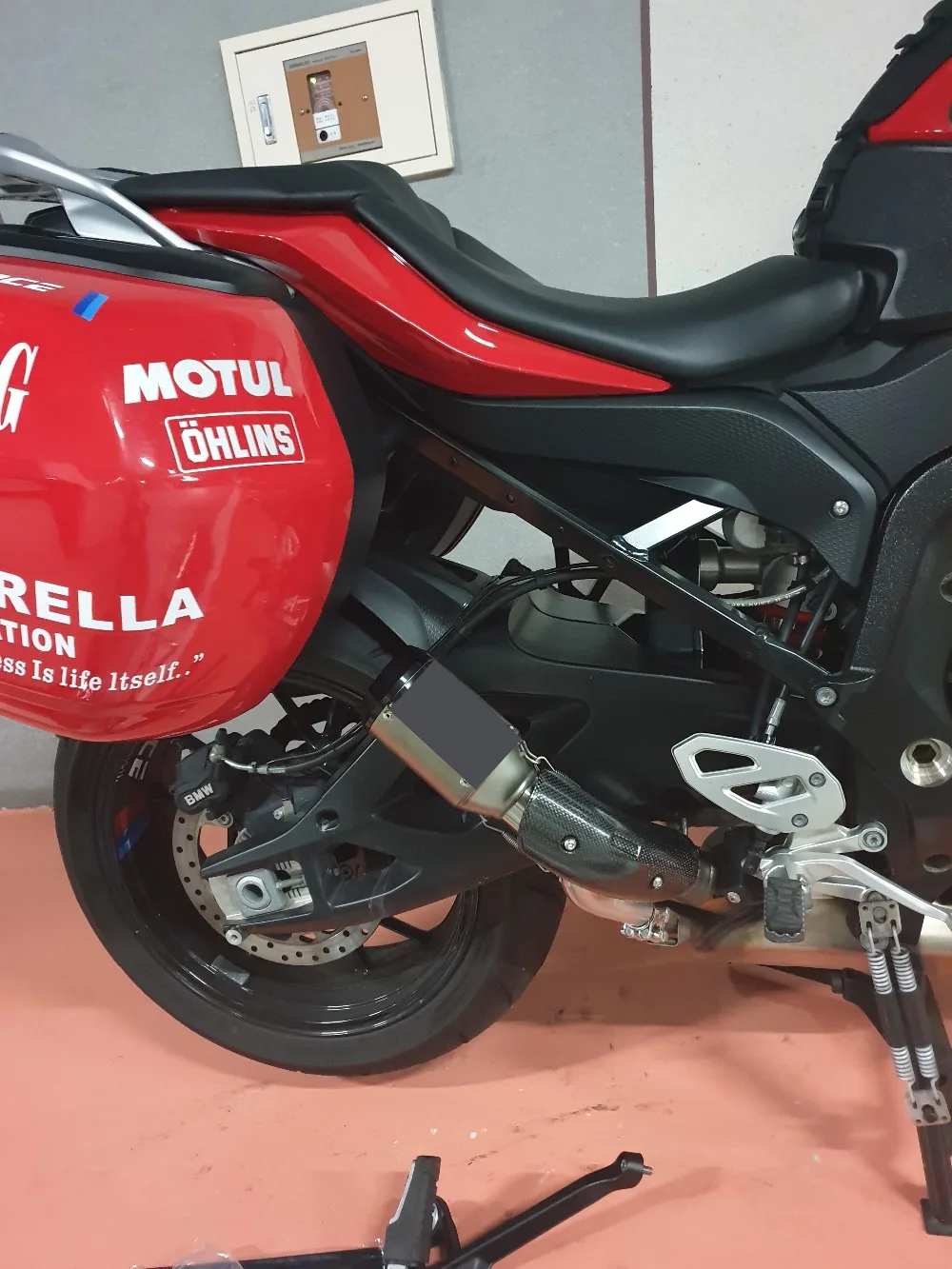Для BMW S1000XR S1000R S1000RR 2018 2017 Escape глушитель выхлопных газов и номер Moto деталей
