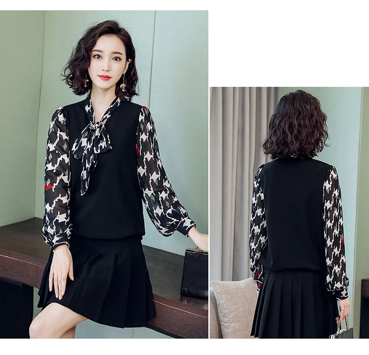 

Long Sleeve Chiffon Leopard Print Blouse Shirt For Women Womens Plus Size Tops and blouses basic Femme Fashion Shirts New 2020