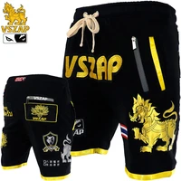 vszap fighting shorts mma muay thai fitness sanda martial arts martial arts bjj fight kick boxing for mens stretch sports trunk