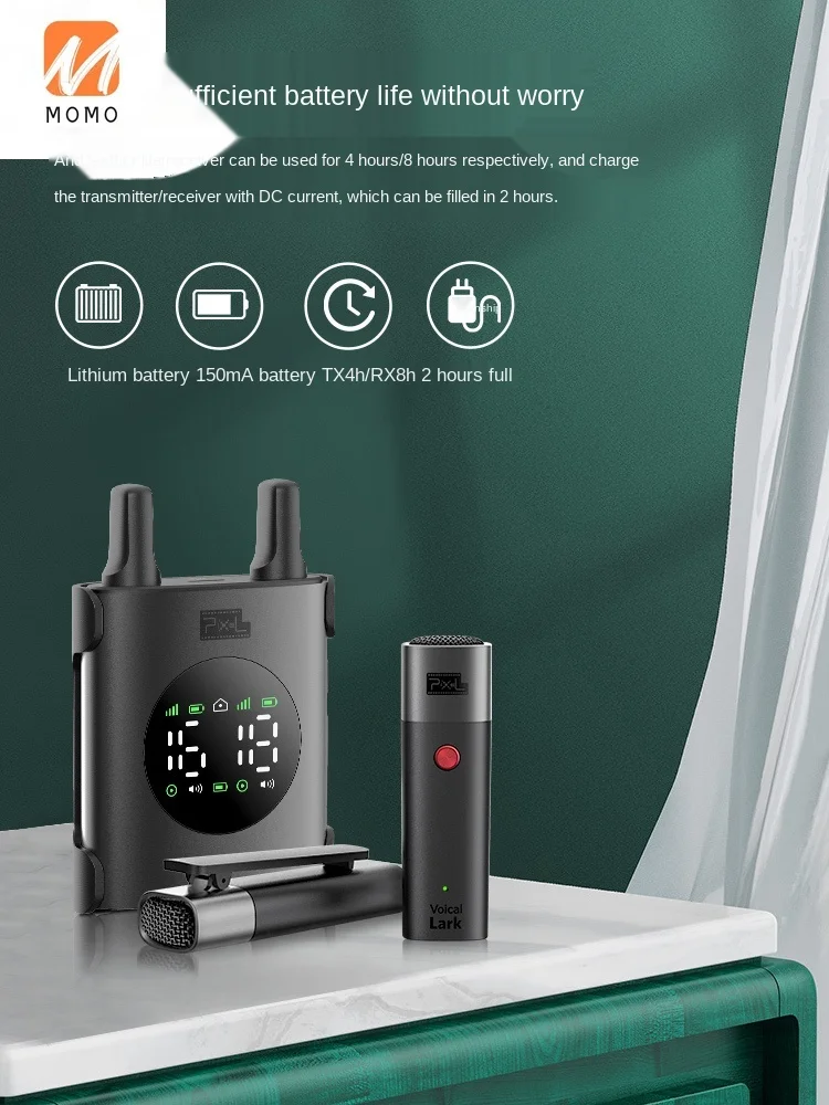 저렴한 무선 마이크 SLR 카메라 작은 꿀벌 하나 두 사운드 녹음 마이크 휴대 전화 Vlog 라이브 스트리밍 장비