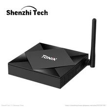 TaNix TX6S 8K 2021 Smart TV Box Android 10.0 Allwinner H616 DDR3 4GB RAM 64GB ROM Set-Top Receiver with WIFI Media Player