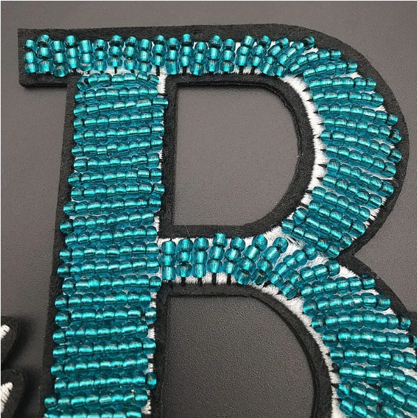 15 см * 14 ручная 1 шт. вышитый бисером Хрустальная ткань вышивка аксессуары для