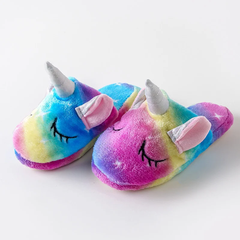 

Kigurumi Slippers Unicorn Kids Cartoon Animal Claw Onesies Pajama Baby Home Shoes Boys Girls Women Adult Casual Cosplay