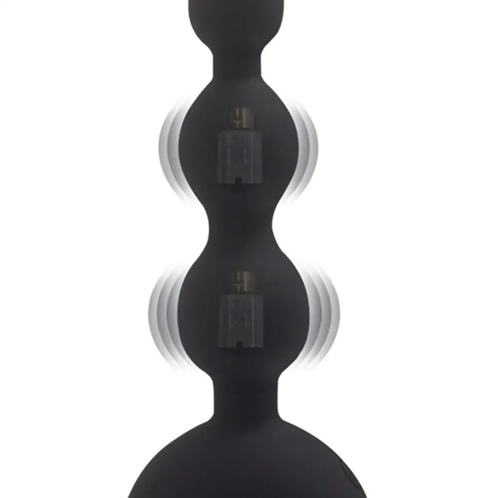 Анальные шарики 10 Частотный силикон стимулирует для простаты Анальный массажер