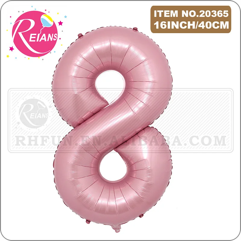 

Светлые фигурки макарон 16 дюймов для дня рождения