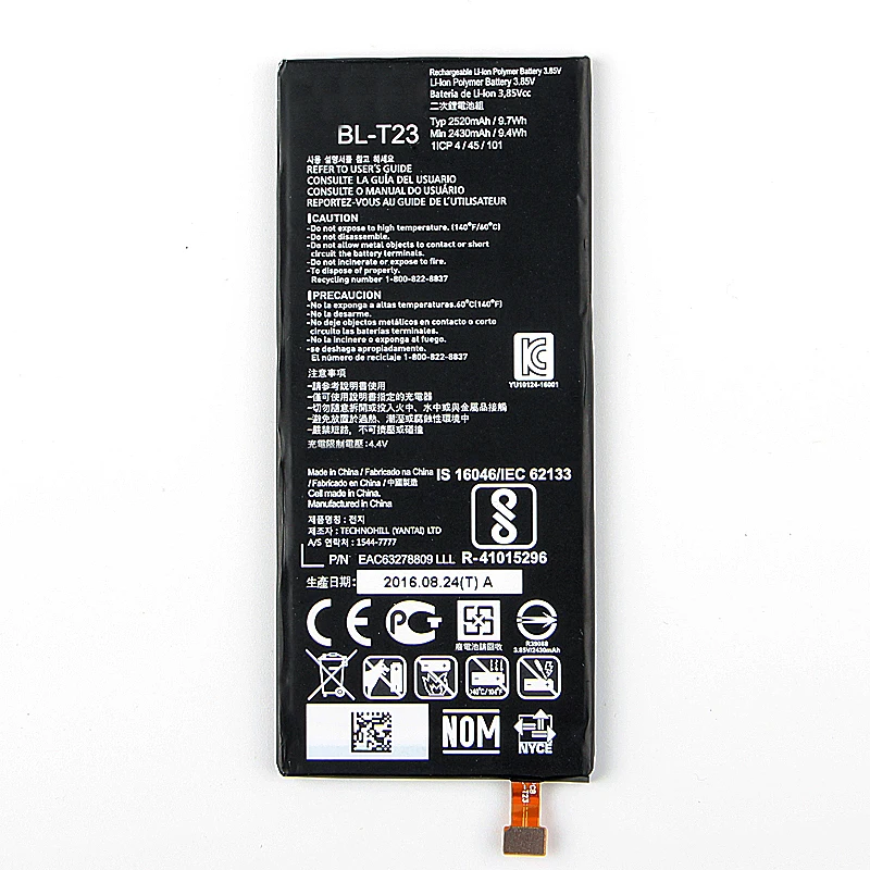 Аккумулятор ISUNOO BL-T23 для LG X-Cam K580 K580Y F690 K580DS | Мобильные телефоны и аксессуары