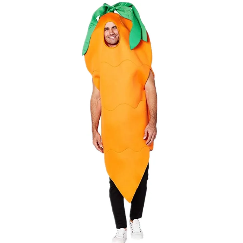 

Fruit Banana Stage Costume Children Adult Carrot Cosplay Clothes