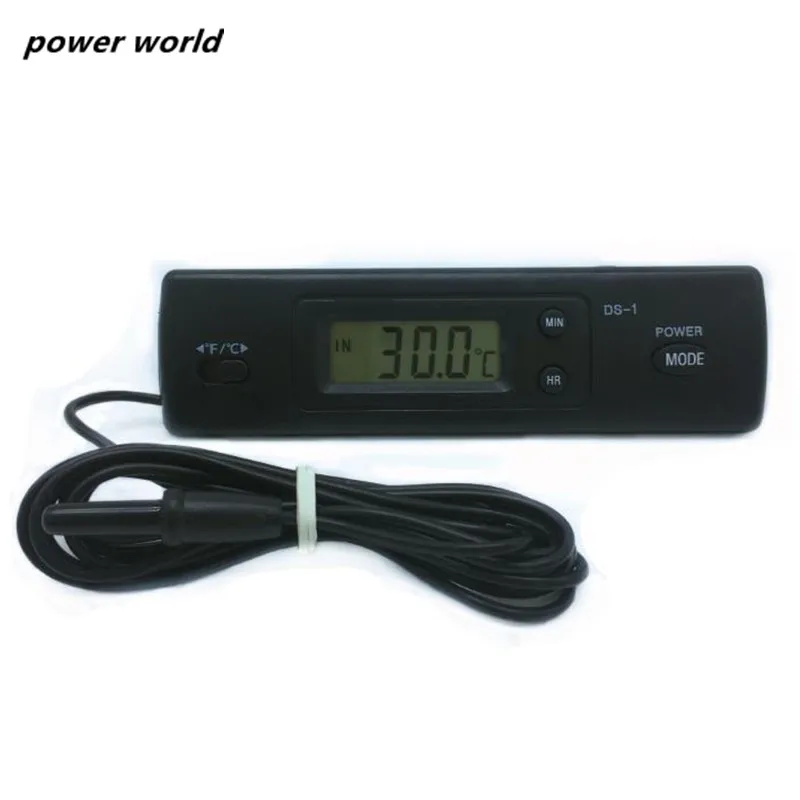 Электронный цифровой дисплей для аквариума внутренний и наружный термометр