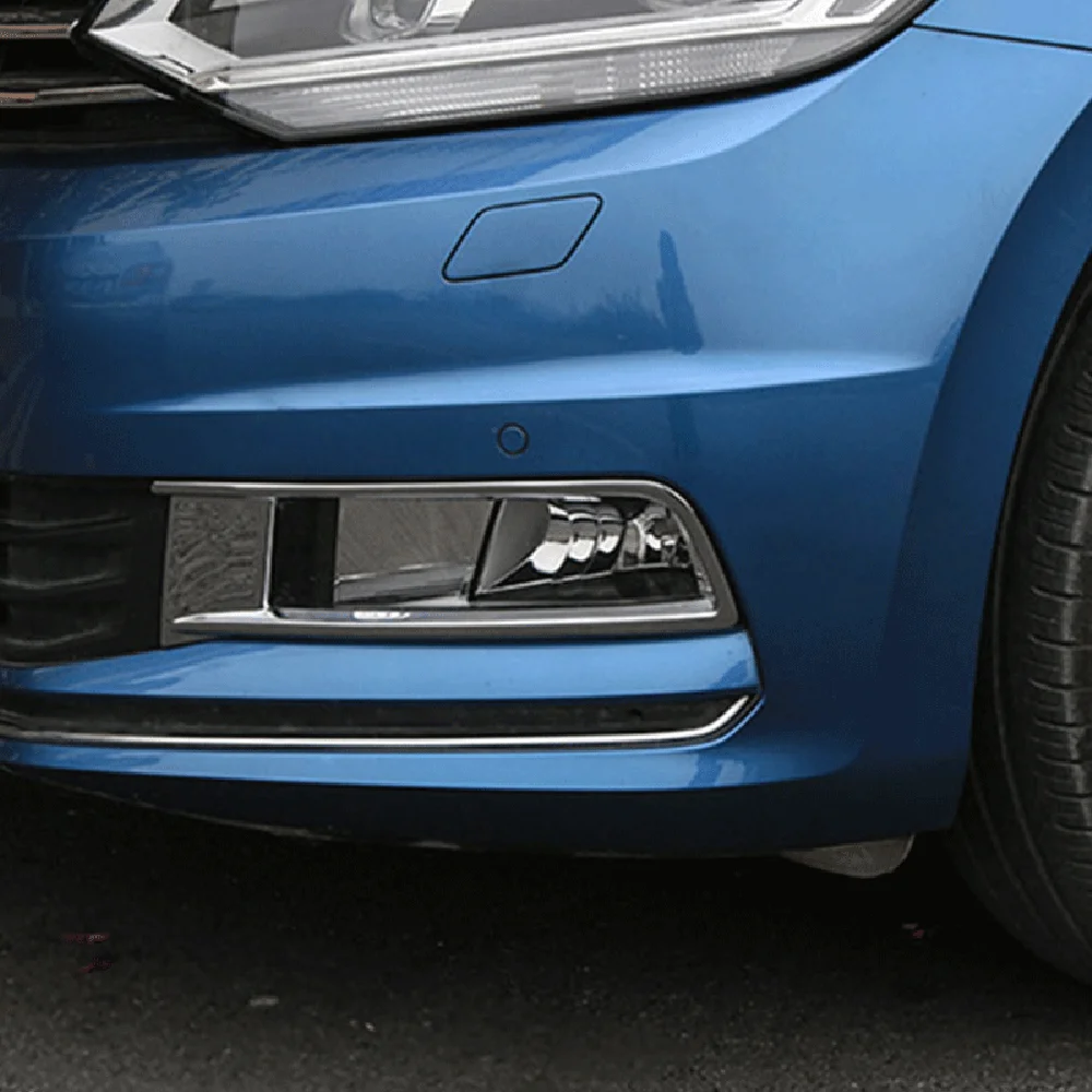 2016 2017 для Volkswagen VW Touran передняя противотуманная фара крышка противотуманной фары