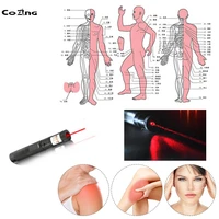 relief pain tool electric acupuncture point massage pen meridian energy pen pain relief laser therapy device
