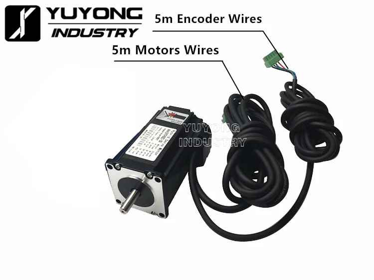 Motor-2.2N.m WorkBee станок с ЧПУ комплект WorkBee механический комплект для ЧПУ с 4 комплектами 1.2N/2.2N/3N Name23 Close Loop шаговые двигатели и драйверы - Цвет: Motor-2.2N.m