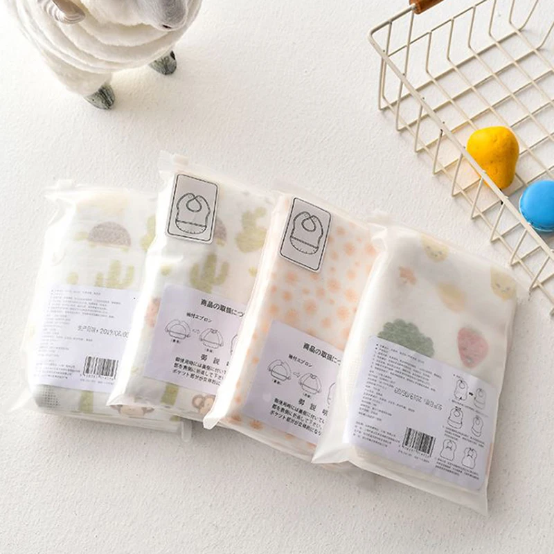 Newborn Baby Disposable Bib Saliva Towel Kids Waterproof Feeding Rice Infant Portable Eating Accessories Supply | Детская одежда и