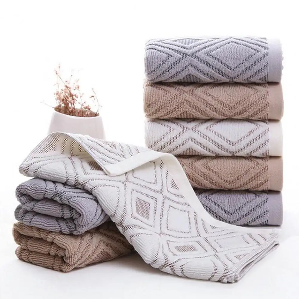 

60% Hot Sale Hand Towel Skin-friendly Anti-fade Cotton Thickened Bath Towel Supplies Extra-large Softness Face Towel for Home