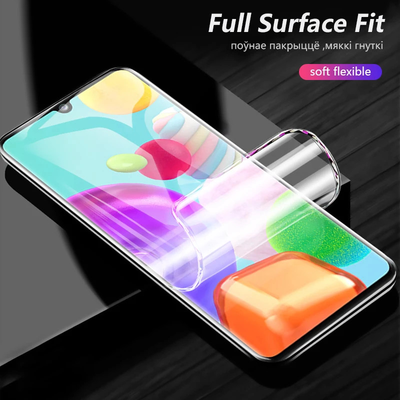 CHYI 3D изогнутая пленка для Samsung Galaxy A41 защитная экрана 6 1 дюйма нано гидратационная