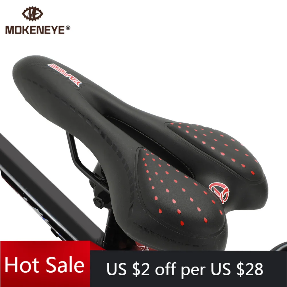 

Breathable Soft Bike Bicycle Saddle PU Leather Surface Silica Filled Gel Comfortable Road MTB Mountain Bike Cycling Saddle Seats